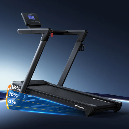 Merach T31B1 Treadmill with 18% Auto Incline